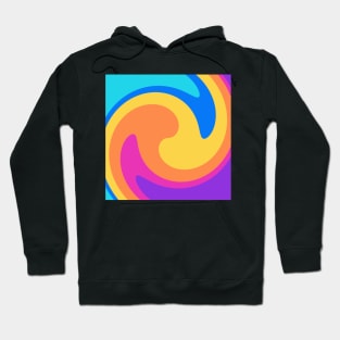 Swirl of Cute Bright Colors Hoodie